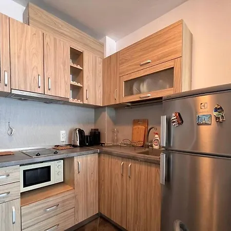 двустаен с морска панорама в Blue Bay Palace Apartament Gmina Pomorie